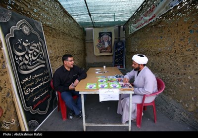 موکبهای پذیرایی مسیر باز گشت زائرین اربعین حسینی در همدان- ع ...