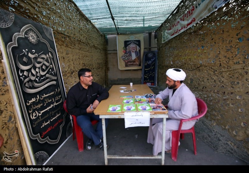 موکبهای پذیرایی مسیر باز گشت زائرین اربعین حسینی در همدان- ع ...