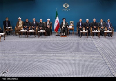 دیدار رئیس‌جمهور و هیئت دولت چهاردهم با رهبر معظم انقلاب