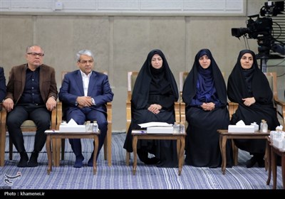 دیدار رئیس‌جمهور و هیئت دولت چهاردهم با رهبر معظم انقلاب