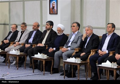 دیدار رئیس‌جمهور و هیئت دولت چهاردهم با رهبر معظم انقلاب