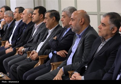 دیدار رئیس‌جمهور و هیئت دولت چهاردهم با رهبر معظم انقلاب