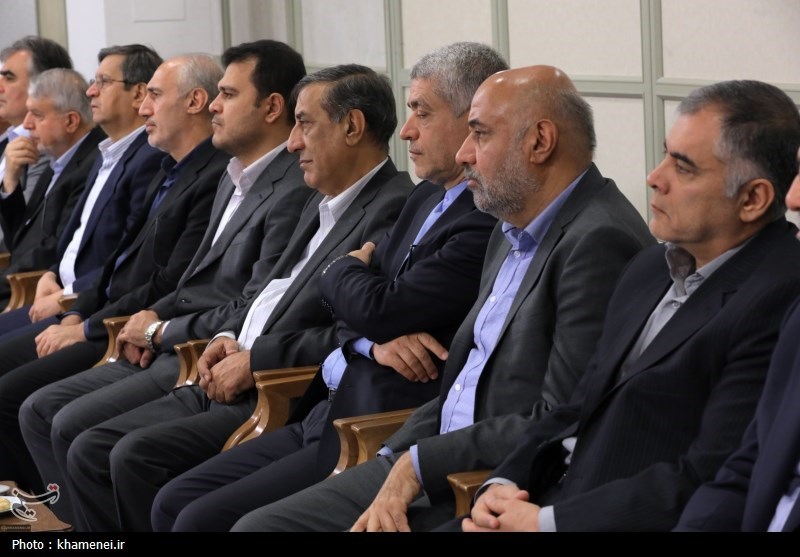 دیدار رئیس جمهور و هیئت دولت چهاردهم با رهبر معظم انقلاب- عک ...