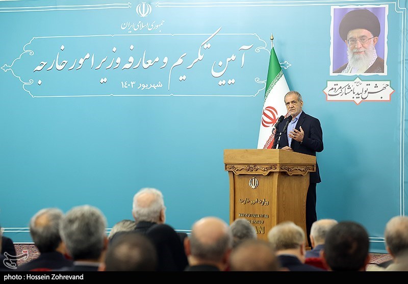 آئین تکریم و معارفه وزیر امور خارجه- عکس خبری تسنیم