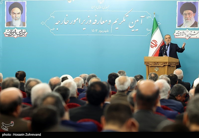 آئین تکریم و معارفه وزیر امور خارجه- عکس خبری تسنیم