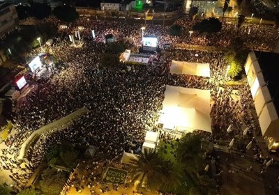 Telaviv&apos;de 500 Bin Kişiden Netanyahu&apos;ya Protesto