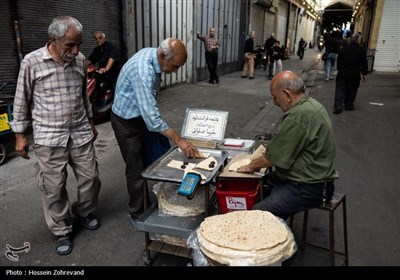 عزاداری 28 صفر در بازار تهران