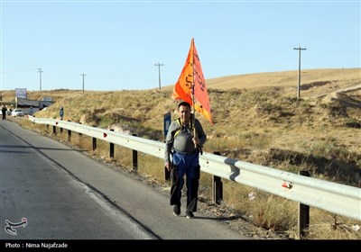 پیاده روی زائران امام رضا (ع)