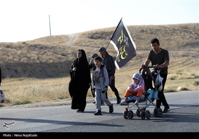 پیاده روی زائران امام رضا (ع)