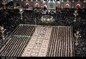 خطبه‌خوانی شب شهادت امام رضا(ع) در بارگاه منور رضوی