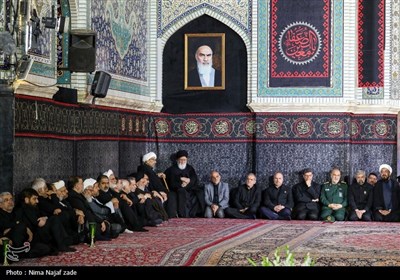 خطبه‌خوانی شب شهادت امام رضا(ع) در بارگاه منور رضوی