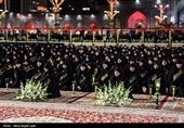 خطبه‌خوانی شب شهادت امام رضا(ع) در بارگاه منور رضوی