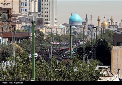 عزاداری شهادت امام رضا ( ع ) در مشهد