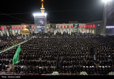 مراسم شام غریبان شهادت امام رضا(ع)