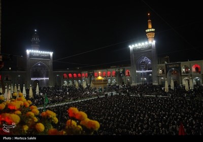 مراسم شام غریبان شهادت امام رضا(ع)