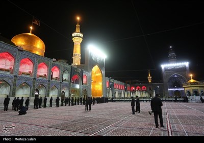 مراسم شام غریبان شهادت امام رضا(ع)