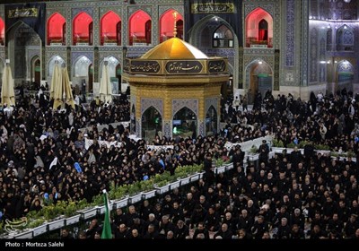 مراسم شام غریبان شهادت امام رضا(ع)