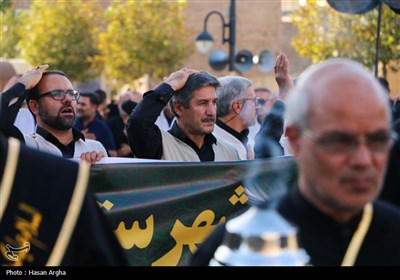 عزاداری شهادت امام رضا(ع) در زنجان