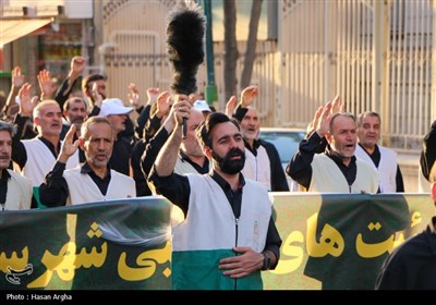 عزاداری شهادت امام رضا(ع) در زنجان