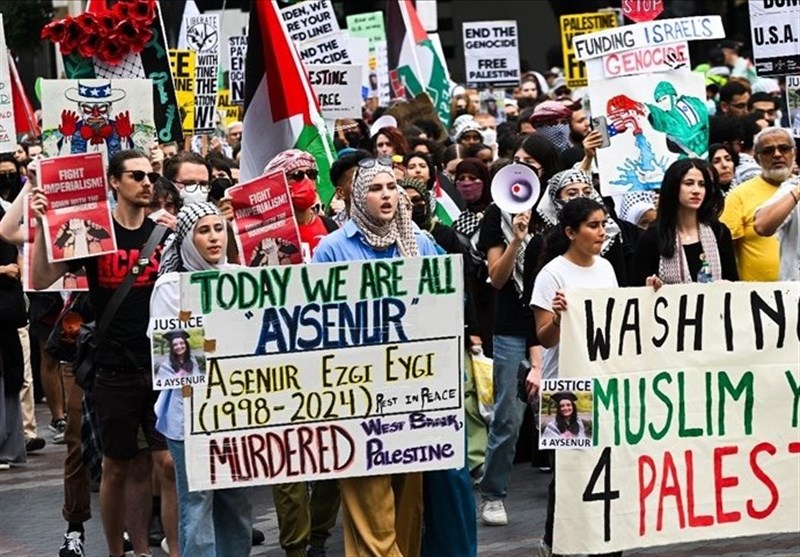 Hundreds Protest in Seattle Following Turkish American Activist’s Killing in West Bank