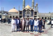 تشرف سفیر سودان به حرم حضرت معصومه(س) و مسجد جمکران
