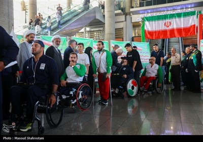 بازگشت آخرین گروه کاروان اعزامی ایران به پارالمپیک پاریس