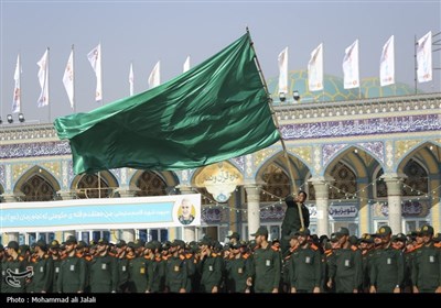 مراسم عهد سربازی امام زمان (عج) - قم