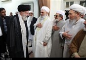 دیدار جمعی از علما، امامان جمعه و مدیران مدارس علمیه اهل سنت سراسر کشور با رهبر معظم انقلاب