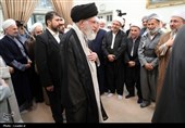 دیدار جمعی از علما، امامان جمعه و مدیران مدارس علمیه اهل سنت سراسر کشور با رهبر معظم انقلاب
