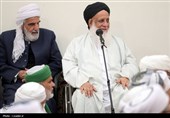 دیدار جمعی از علما، امامان جمعه و مدیران مدارس علمیه اهل سنت سراسر کشور با رهبر معظم انقلاب