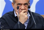 اولین نشست خبری مسعود پزشکیان رئیس جمهور