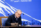 اولین نشست خبری مسعود پزشکیان رئیس جمهور