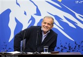 اولین نشست خبری مسعود پزشکیان رئیس جمهور