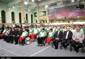 Встреча иранских спортсменов-участников Парижских Олимпийских и Паралимпийских игр 2024 года с Верховным лидером Исламской Республики Иран