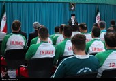 Встреча иранских спортсменов-участников Парижских Олимпийских и Паралимпийских игр 2024 года с Верховным лидером Исламской Республики Иран