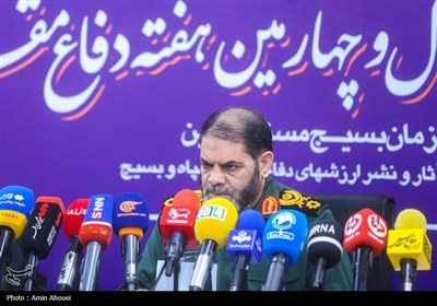 نشست خبری تشریح برنامه های هفته دفاع مقدس