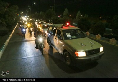 آیین استقبال از پیکر مطهر دانش آموزِ شهید گمنام تازه شناسایی شده