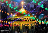 جشن میلاد نبی اکرم(ص) و امام جعفر صادق (ع) در حرم رضوی