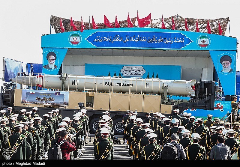 Iran Unveils New Ballistic Missile