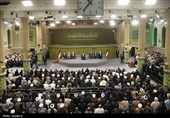 Islamic Unity Conference Guests Meet Leader in Tehran