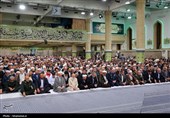 Islamic Unity Conference Guests Meet Leader in Tehran