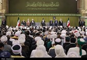 Islamic Unity Conference Guests Meet Leader in Tehran