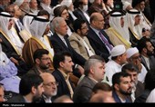 Islamic Unity Conference Guests Meet Leader in Tehran