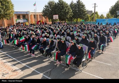 آیین بازگشایی مدارس با حضور وزیرکشور در سنندج