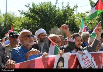 راهپیمایی ضد صهیونیستی مردم بجنورد برگزار شد