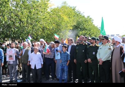 راهپیمایی ضد صهیونیستی مردم بجنورد برگزار شد