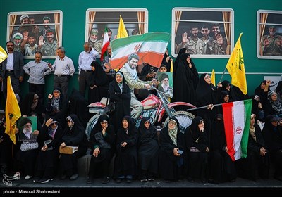 راهپیمایی مردم تهران در محکومیت جنایات رژیم صهیونیستی