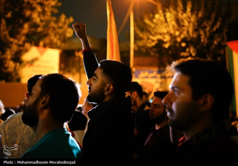 اجتماع ضد صهیونیستی در میدان فلسطین تهران- عکس خبری تسنیم