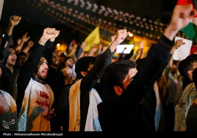 اجتماع ضد صهیونیستی در میدان فلسطین تهران