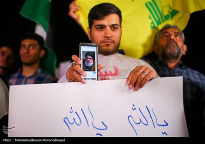 اجتماع ضد صهیونیستی در میدان فلسطین تهران